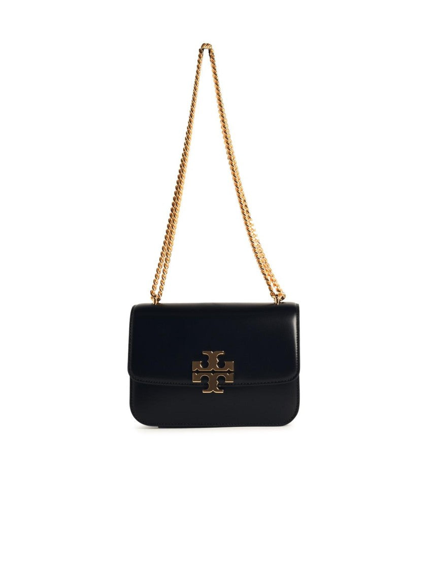Tory Burch Eleanor' Black Leather Crossbody Bag