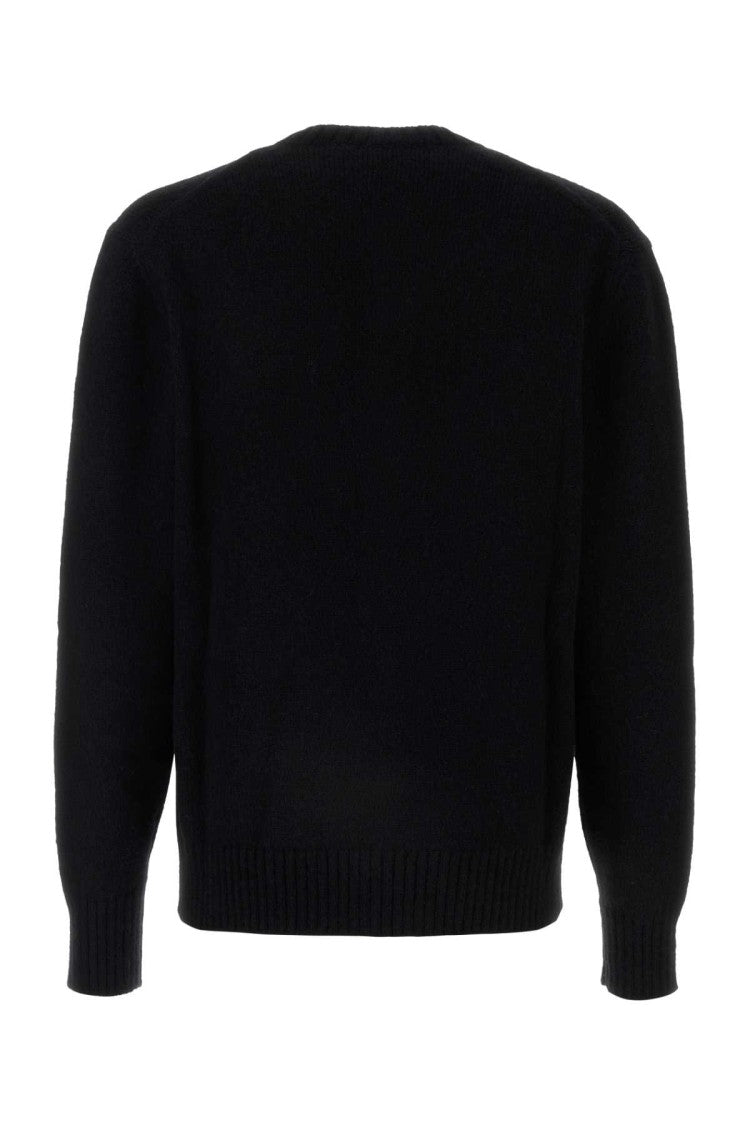 Dolce & Gabbana Black Nylon Blend Cardigan