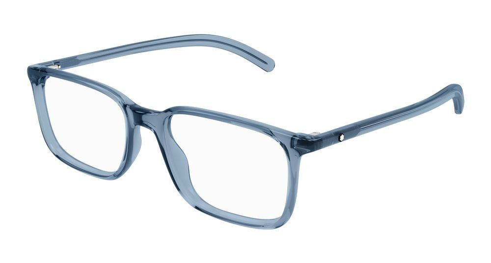 Montblanc Eyeglasses Montblanc Mb0328o 003 Blue Blue Transparent 54/17/145