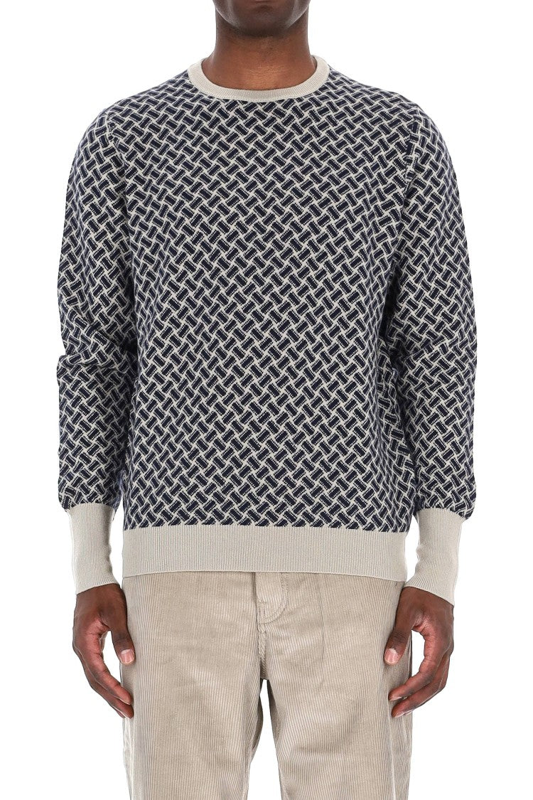 Drumohr Biscottino Cashmere Crewneck Sweater
