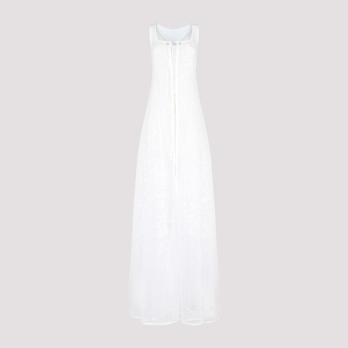 Jacquemus White Dentelle Dress
