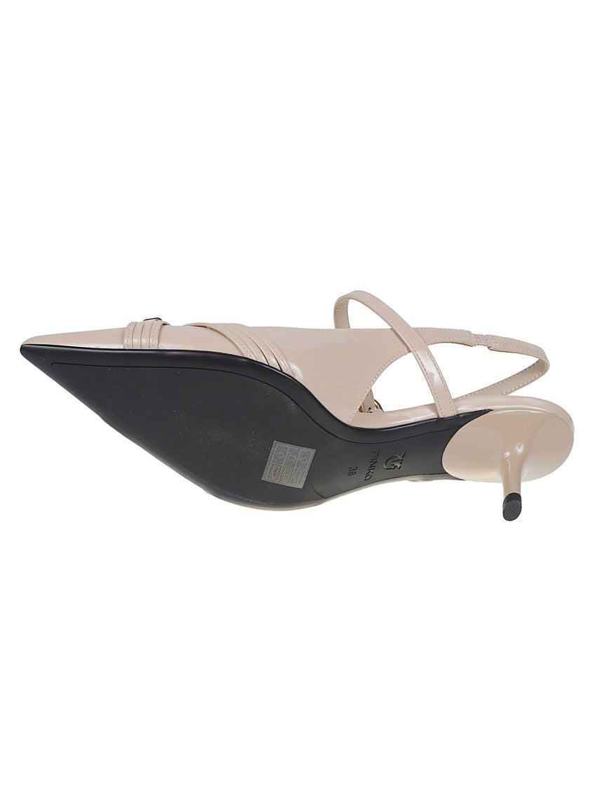 Pinko Gloria 18 Pointed Polyurethane Slingback