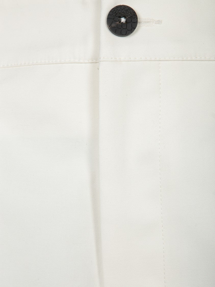 Jacquemus Straight Leg Trousers With Concealed Zip