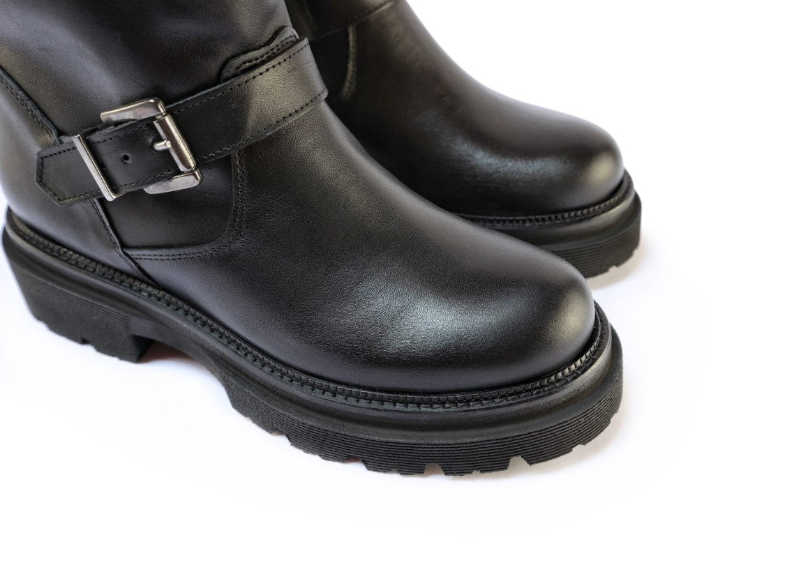 Ton Gout Stivaletto Trend Ankle Boots With Adjustable Buckle Straps