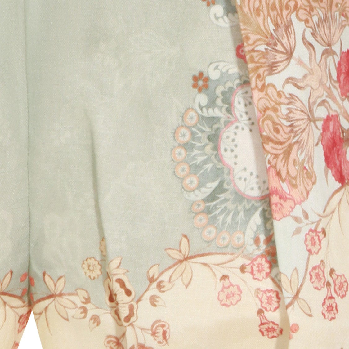 Zimmermann Floral Linen Shorts