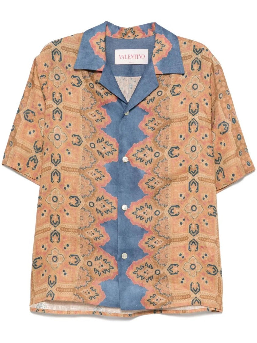 Valentino `Voyage Imaginarie` Bowling Shirt