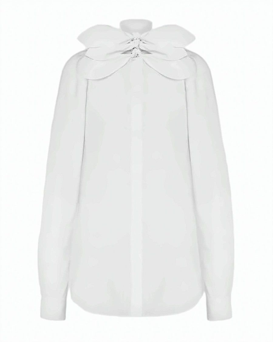 Moschino White Long-Sleeved Shirt