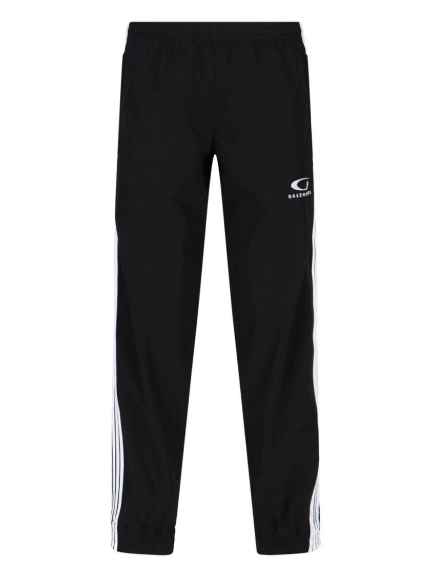 Balenciaga "Tracksuit" Sports Trousers – Black