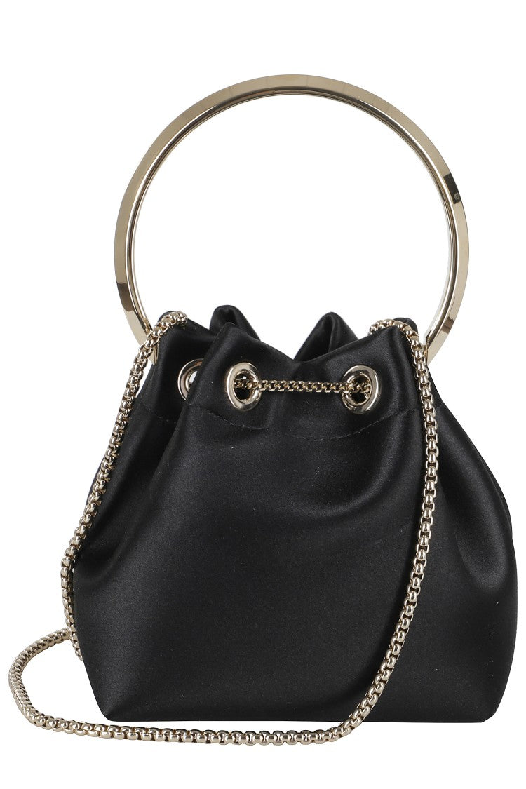 Jimmy Choo Satin Pearl Clousure