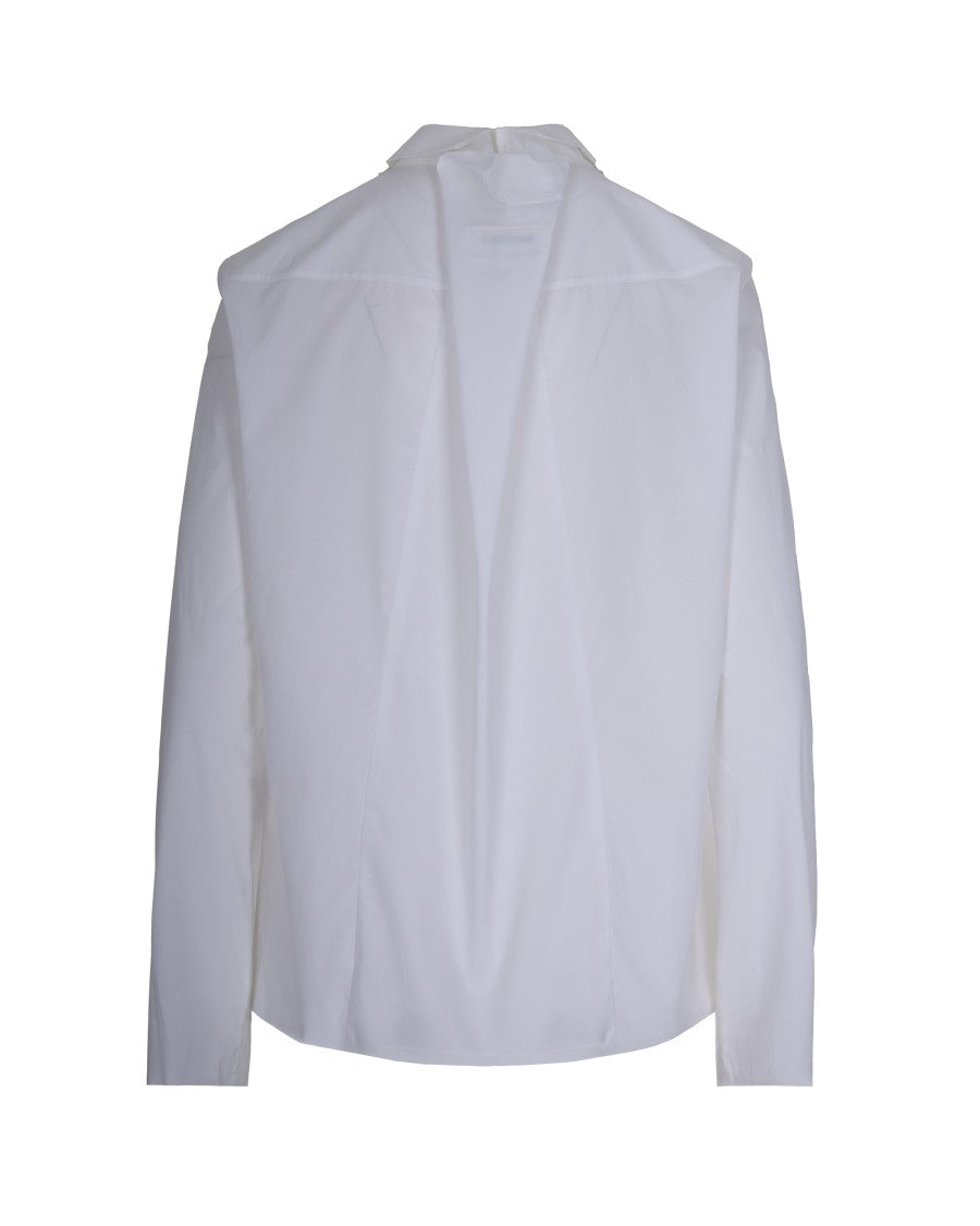 Mm6 By Maison Margiela White Cotton Shirt