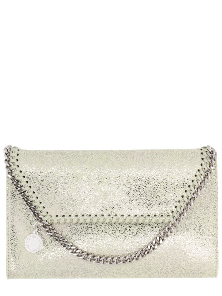 Stella Mccartney Falabella Metallic Rectangular Mini Bag