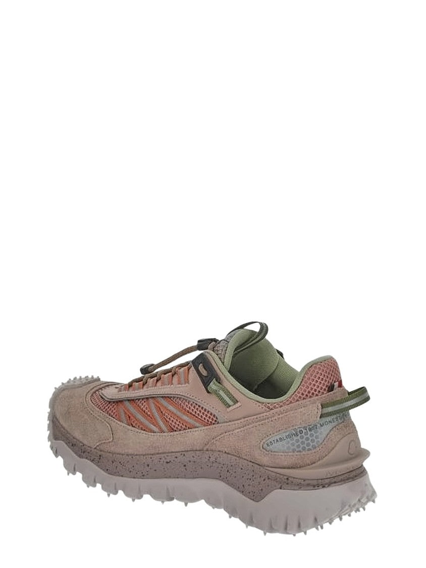 Moncler Layered Earth Tone Moncler Sneakers