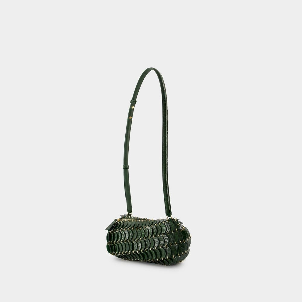Rabanne Crossbody - Metal - Green