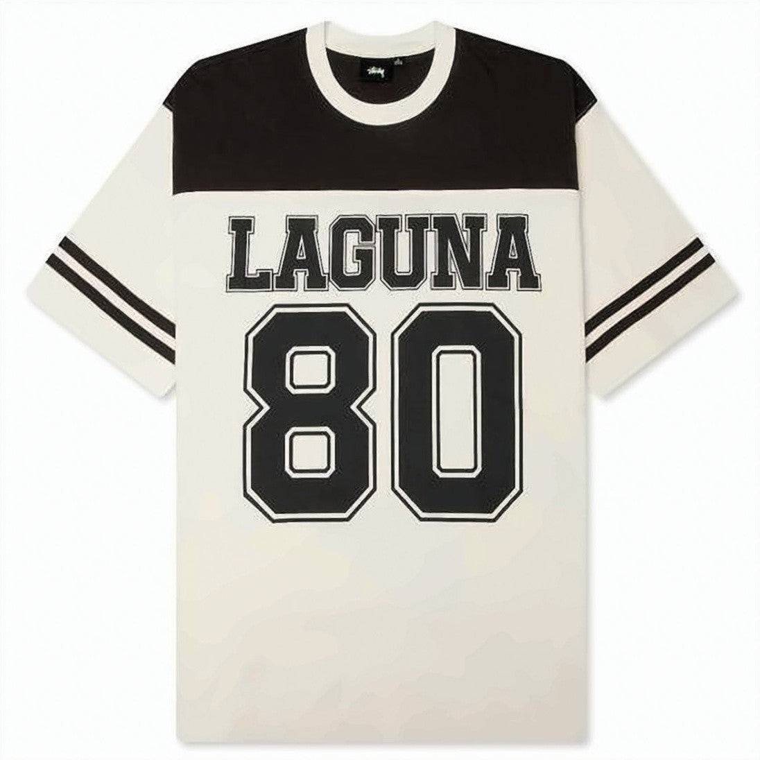 Stussy Color-Block Short-Sleeve T-Shirt With Bold Graphics