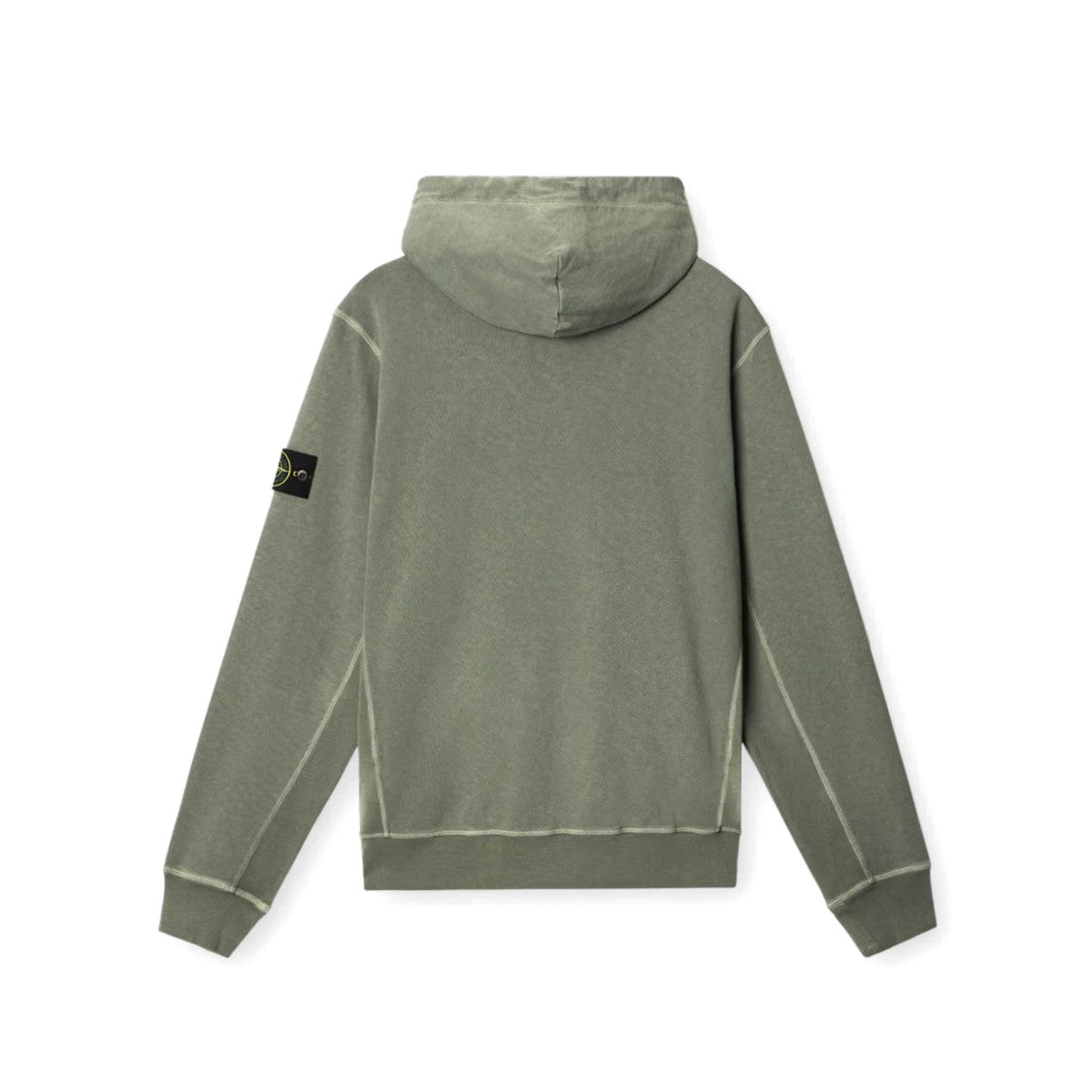 Stone Island Relaxed-Fit Zip-Up Hoodie With Distinctive Logo Patch