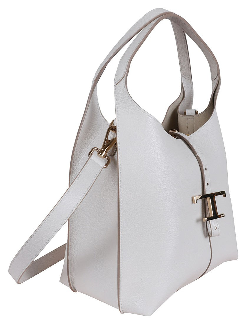 Tod's Small Handbag With Metallic Clasp And Adjustable Strap