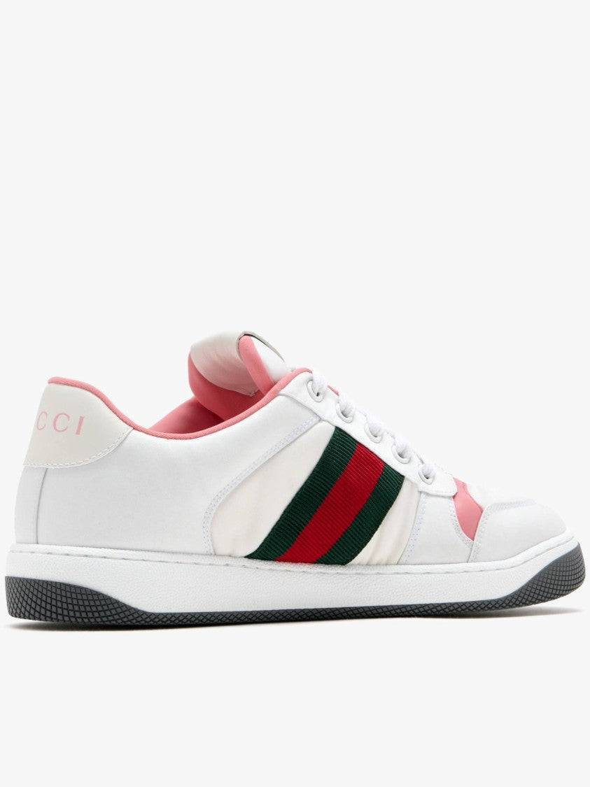 Gucci Screener Low-Top Nylon Sneakers