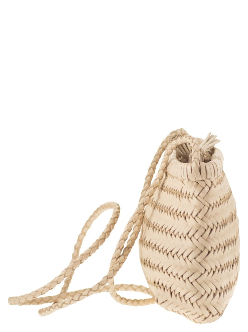 Dragon Minsu - Mini Woven Leather Bag