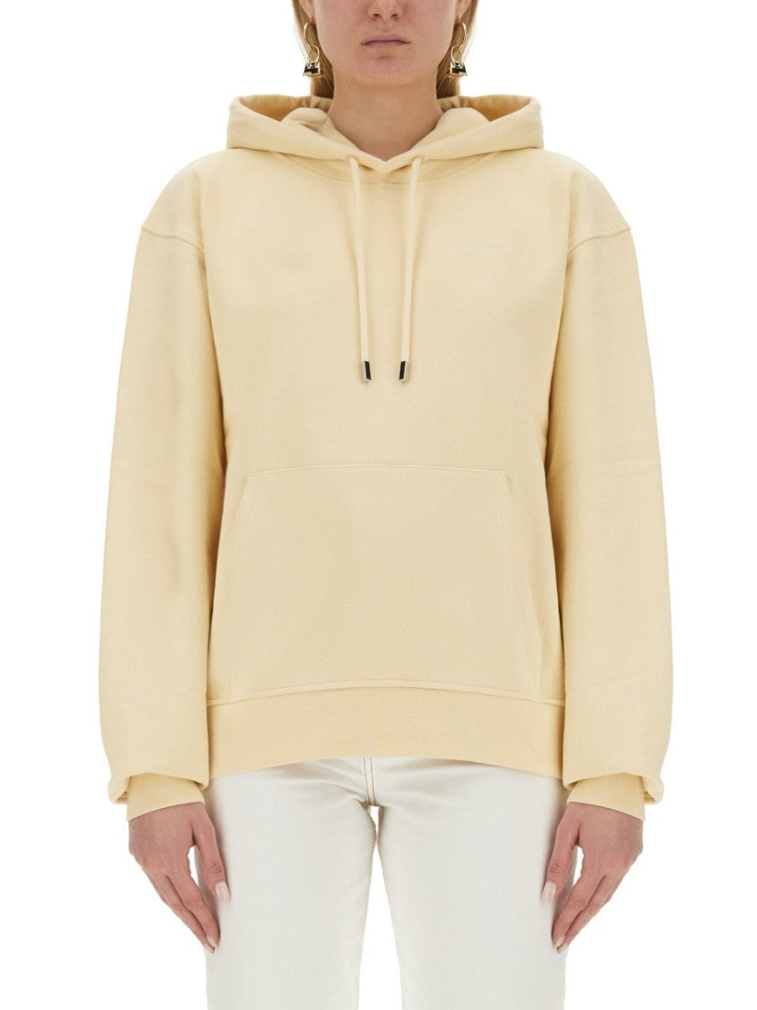 Jacquemus Relaxed Fit Organic Cotton Sweatshirt