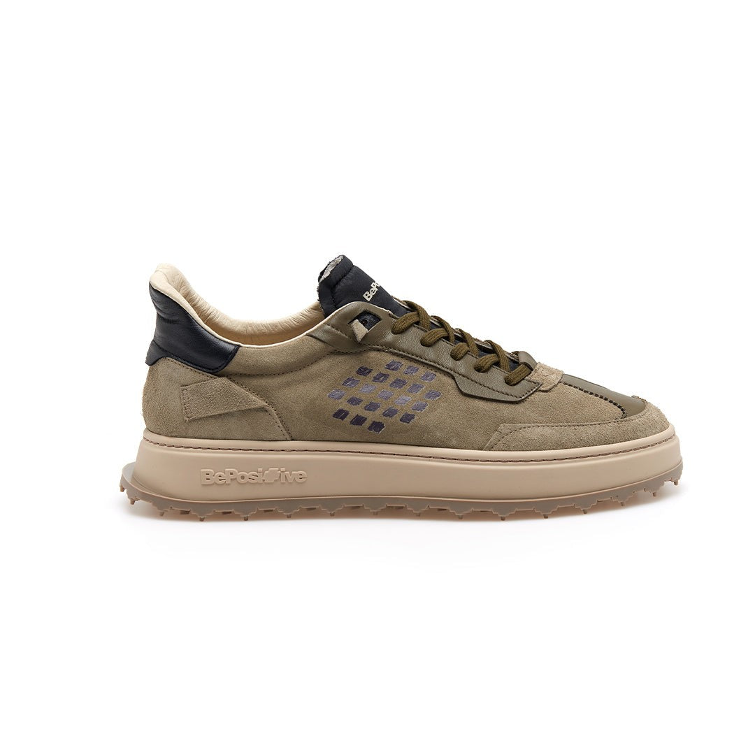 Bepositive Cuprace Wing - Suede Mix Sneakers