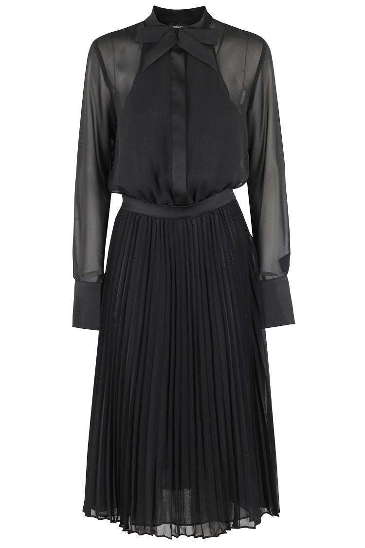 Emporio Armani Tech Georgette Dress