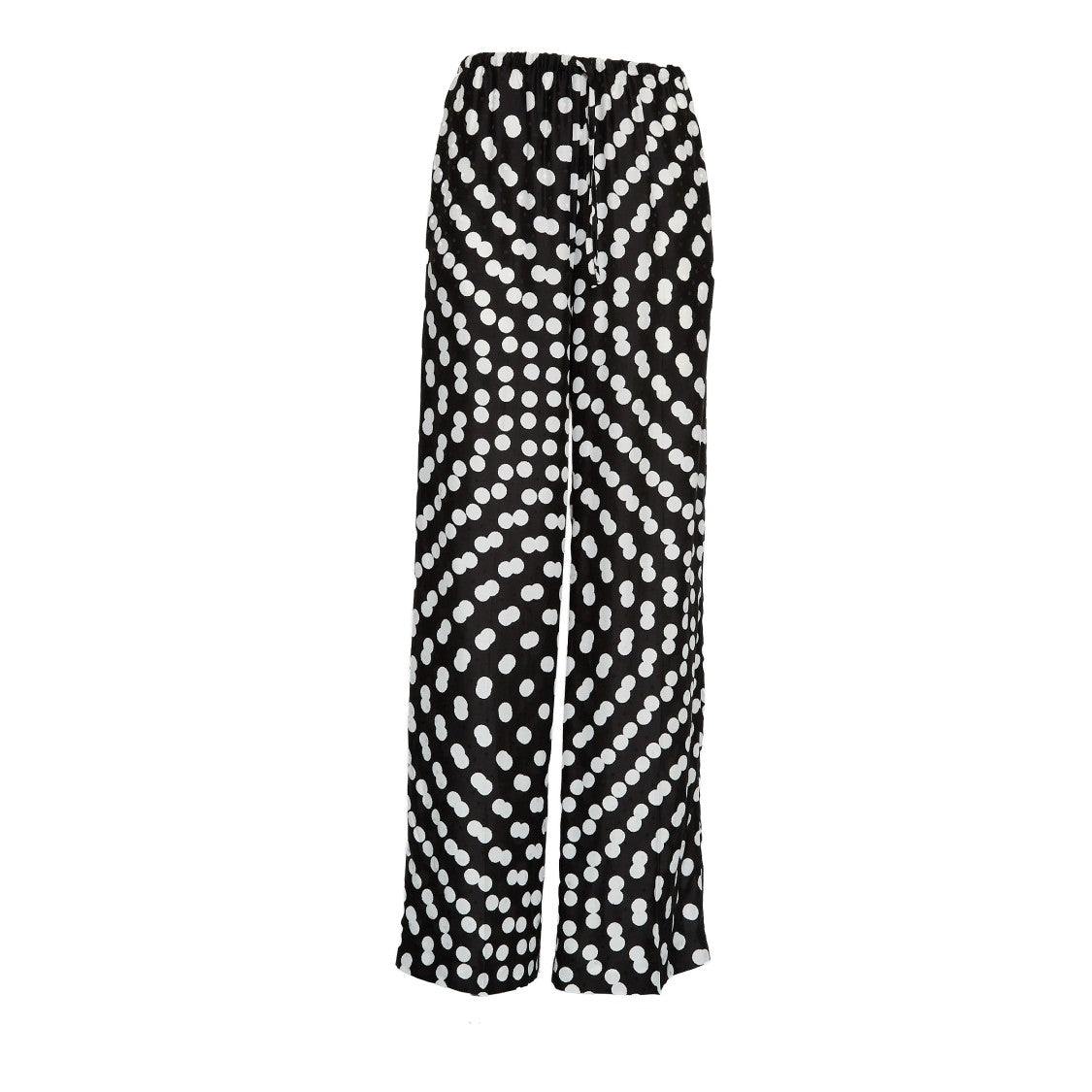 Dries Van Noten Puvis Polka Dot Wide Leg Pants