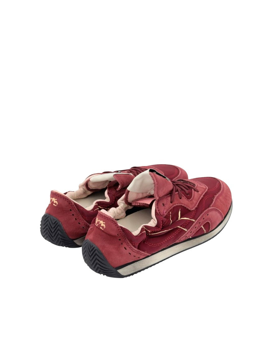 Diadora Quioe Revenge Etoile Colorblock Leather Sneakers