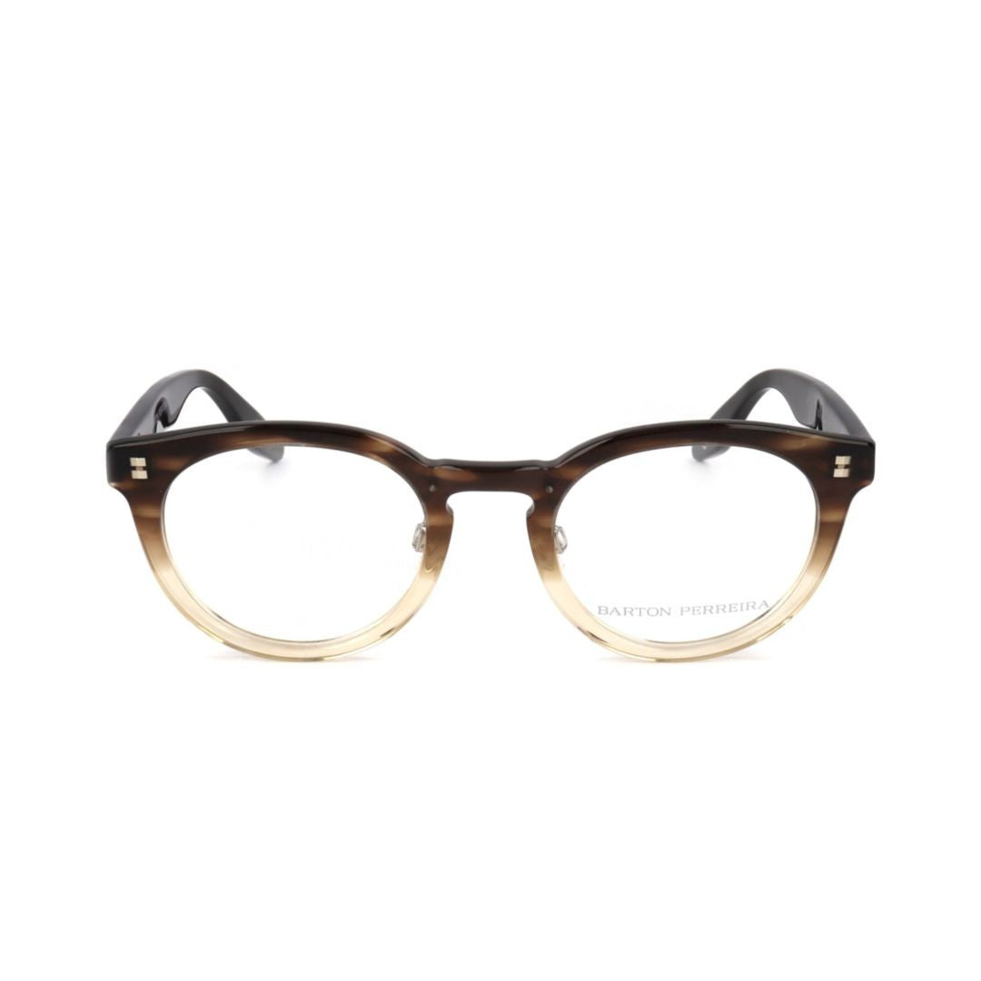 Barton Perreira Bp5199-F 492Ga Gradient Round Frame Eyeglasses With Metallic Accents