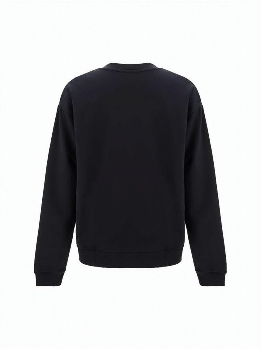 Marni Relaxed Fit Long-Sleeve Sweatshirt With Textured Lettering