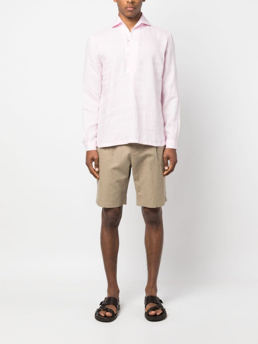 Doppiaa Long Sleeve Buttoned Polo