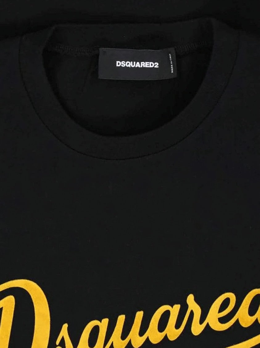 Dsquared2 Short-Sleeved T-Shirt With Bold Logo Print