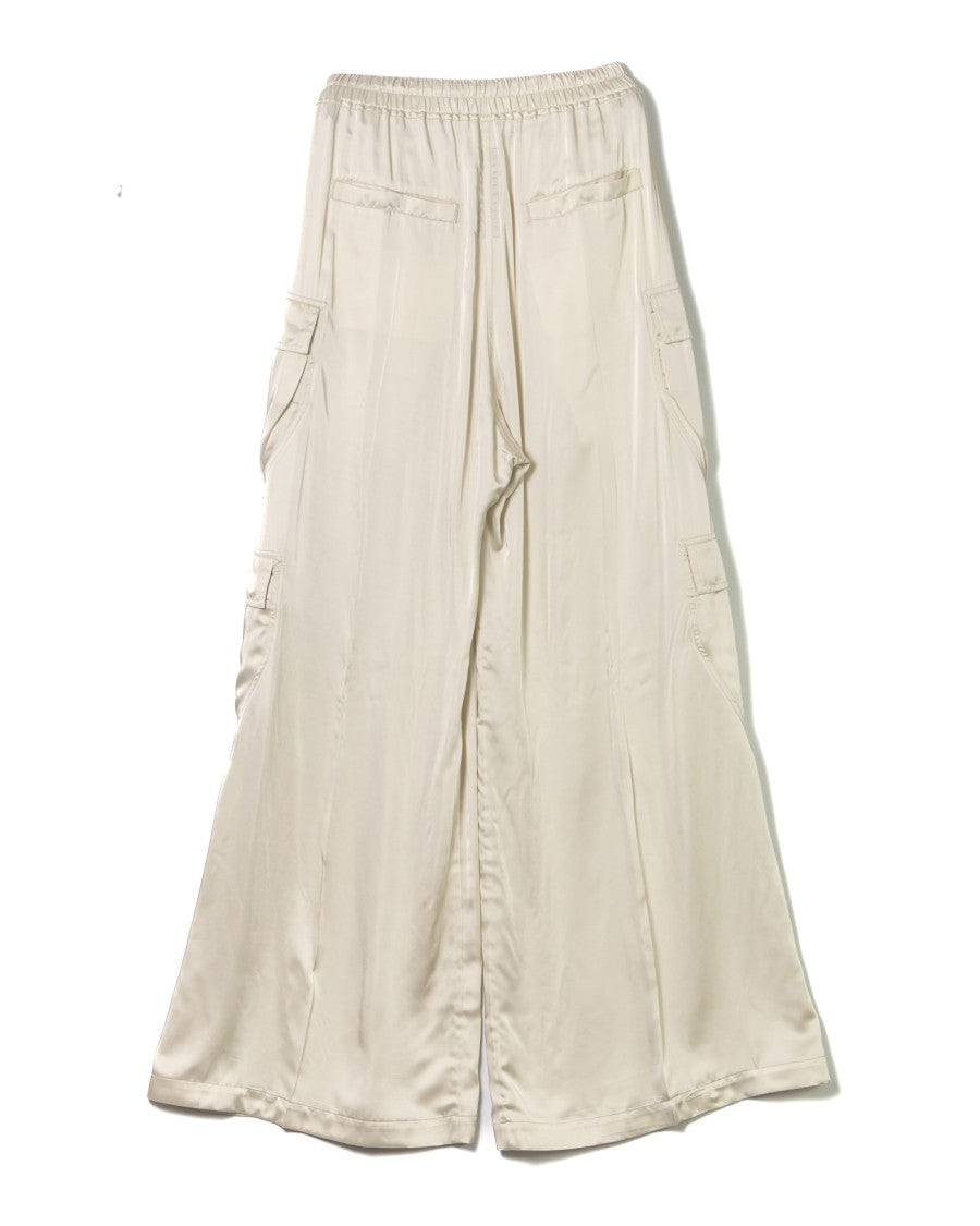 Rick Owens Full-Length Charmeuse Cargobelas Pants