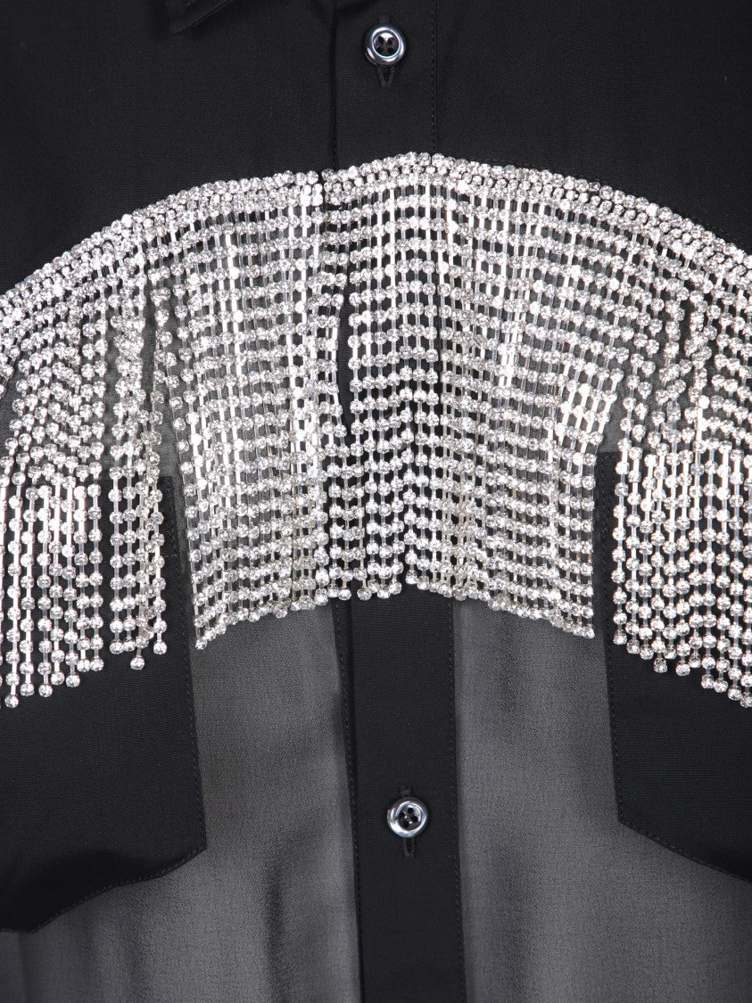 Dsquared2 Oversized Sheer Shirt