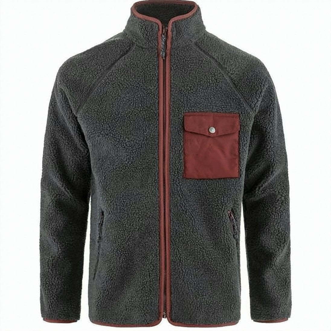 Fjallraven Kanken Textured Full-Zip Fleece Jacket