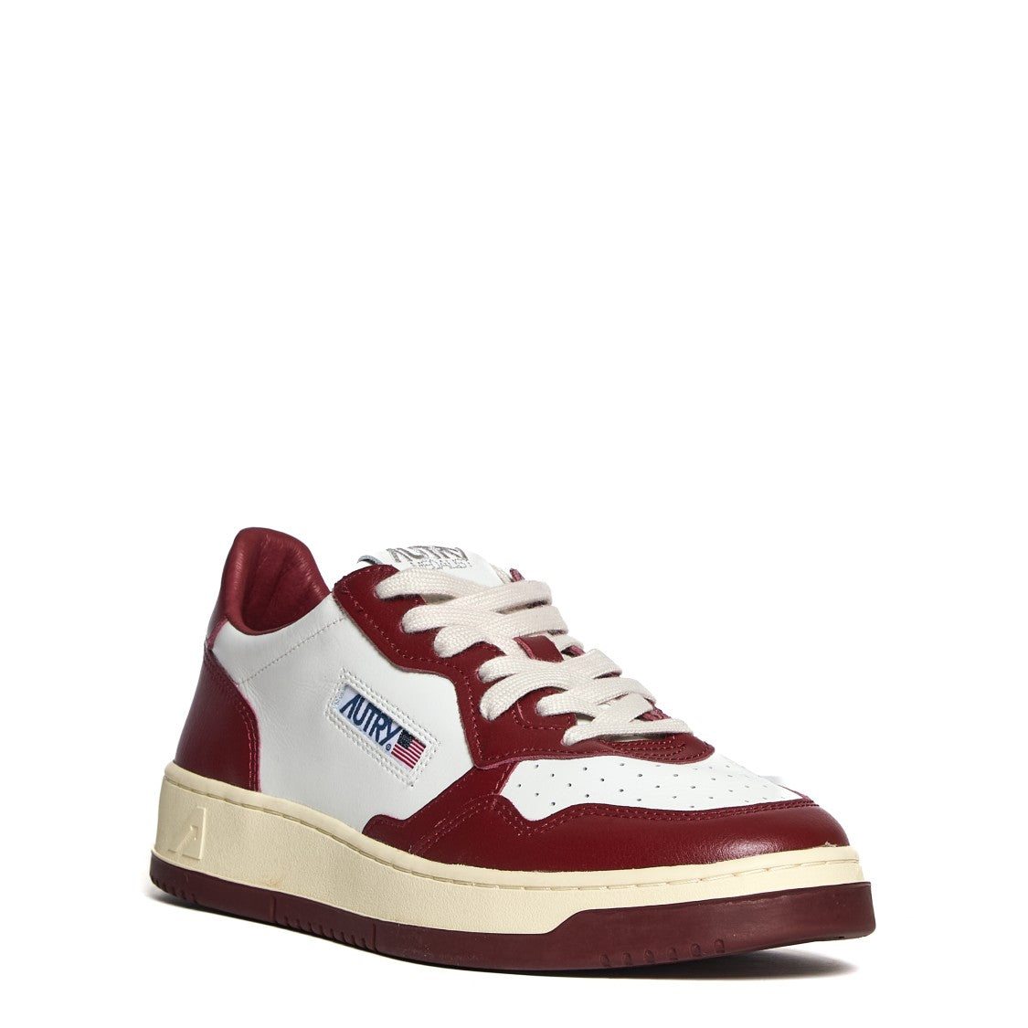 Autry Medalist Low Bicolore Leather Sneakers