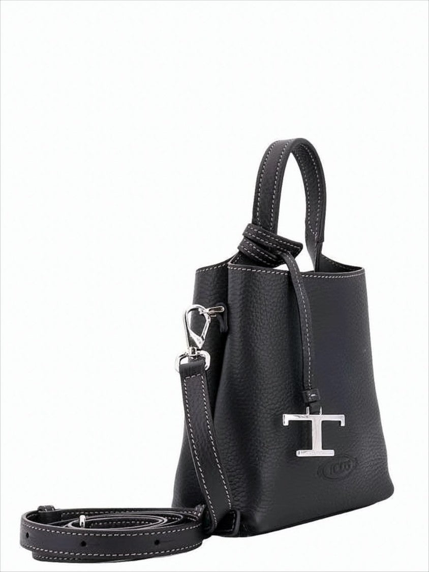 Tod's Textured Leather Tote Bag