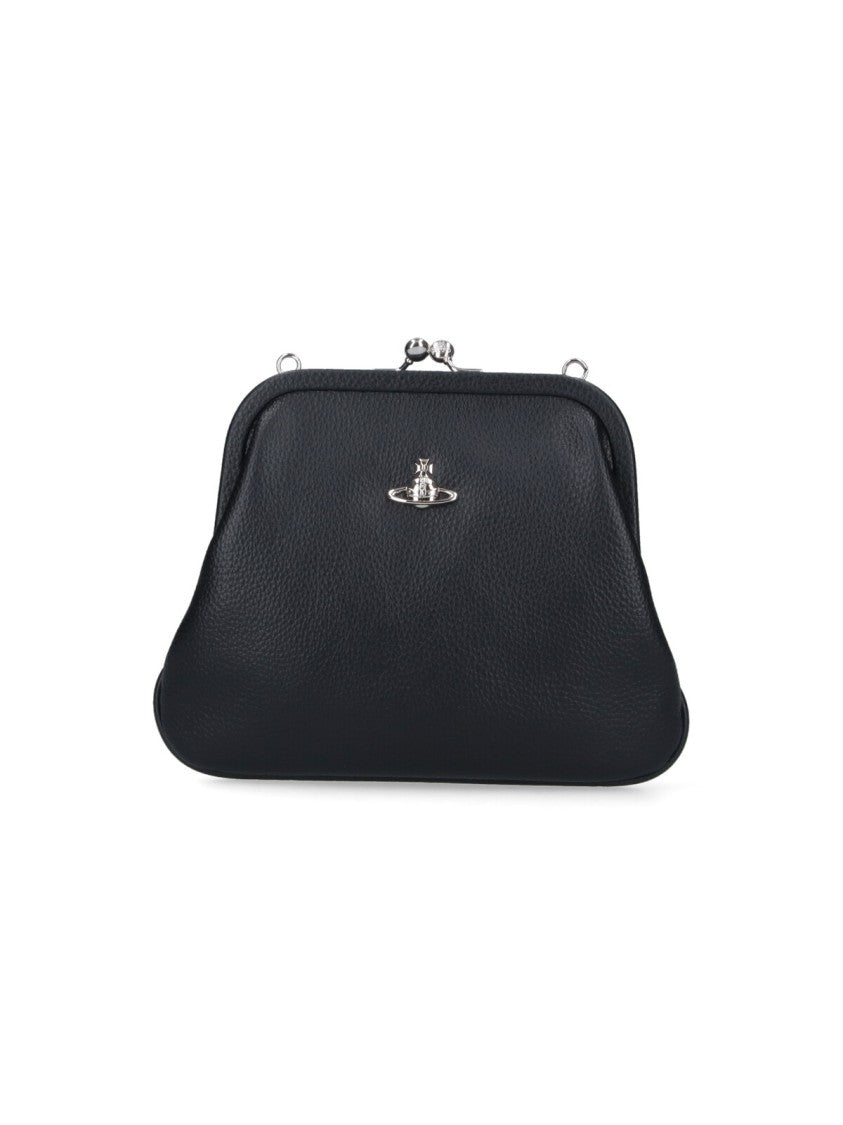Vivienne Westwood "Granny Frame" Small Pouch – Black
