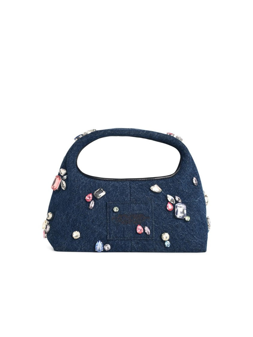 Marc Jacobs (The) Mini Sack Gem' Blue Cotton Bag