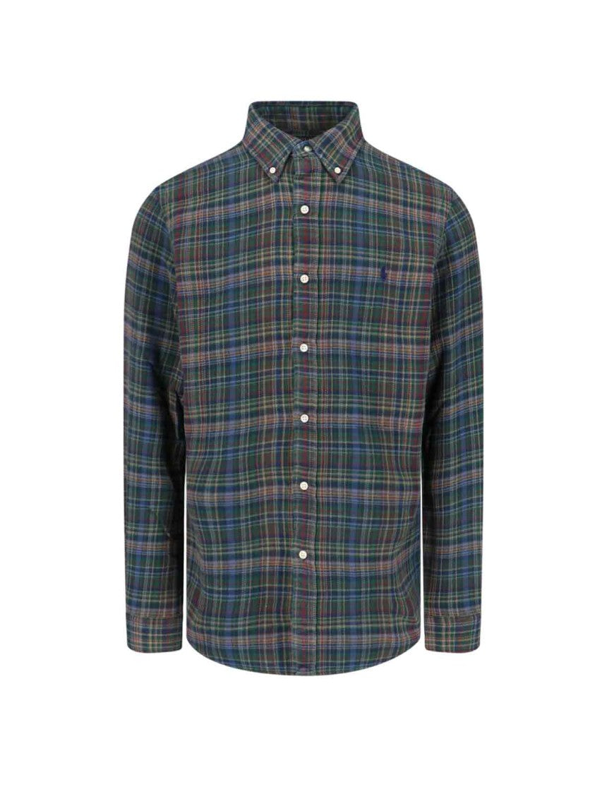 Polo Ralph Lauren Logo Shirt – Green/Multicolor