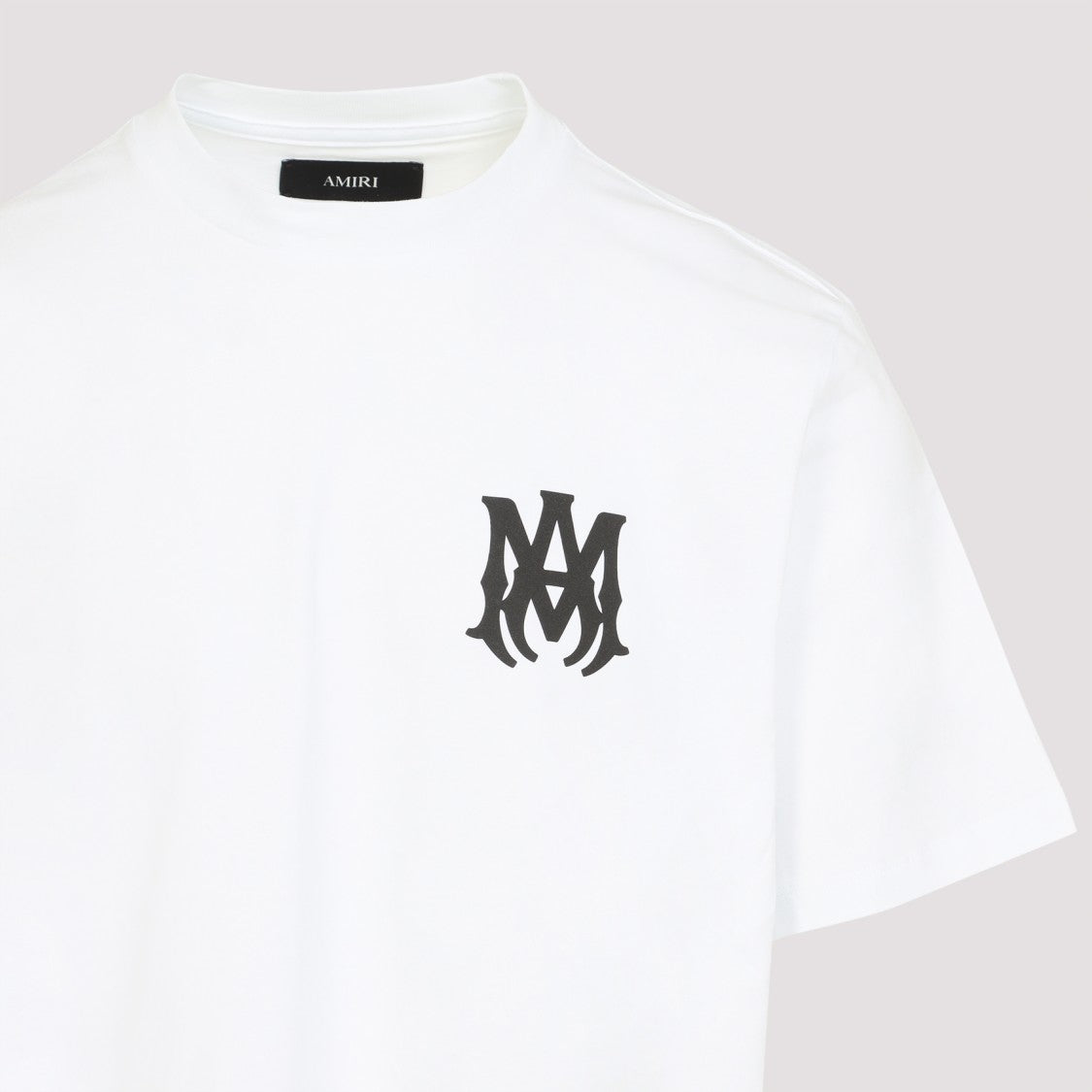Amiri Classic Cotton T-Shirt With Distinctive Logo Accents