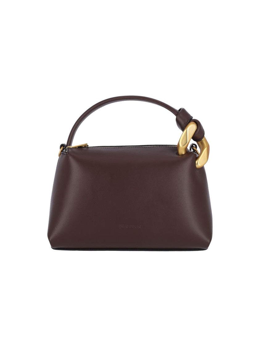 J. W. Anderson "Corner" Small Shoulder Bag – Brown