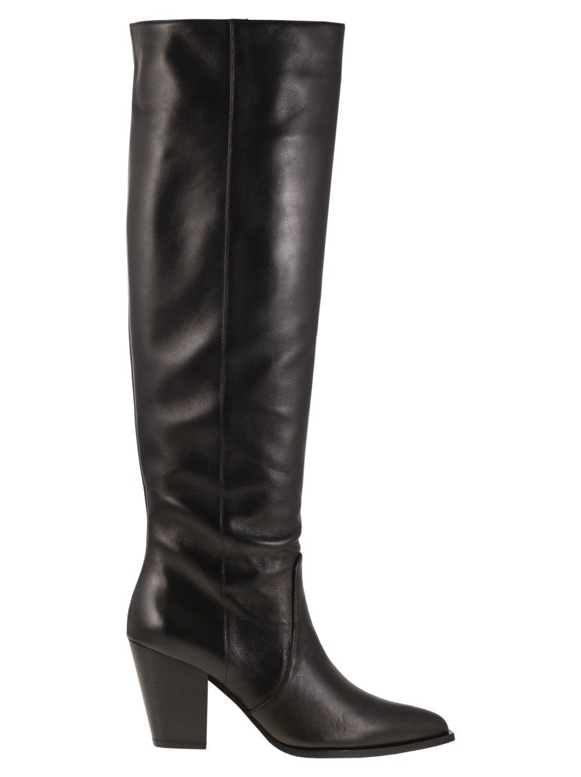 Stuart Weitzman Jolene - Leather Boot
