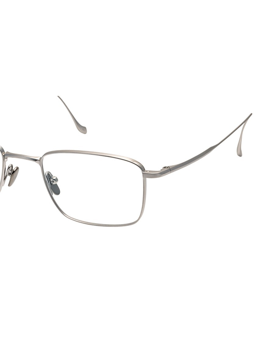 Masunaga Grey Titanium Optical Frames With Rectangular Shape