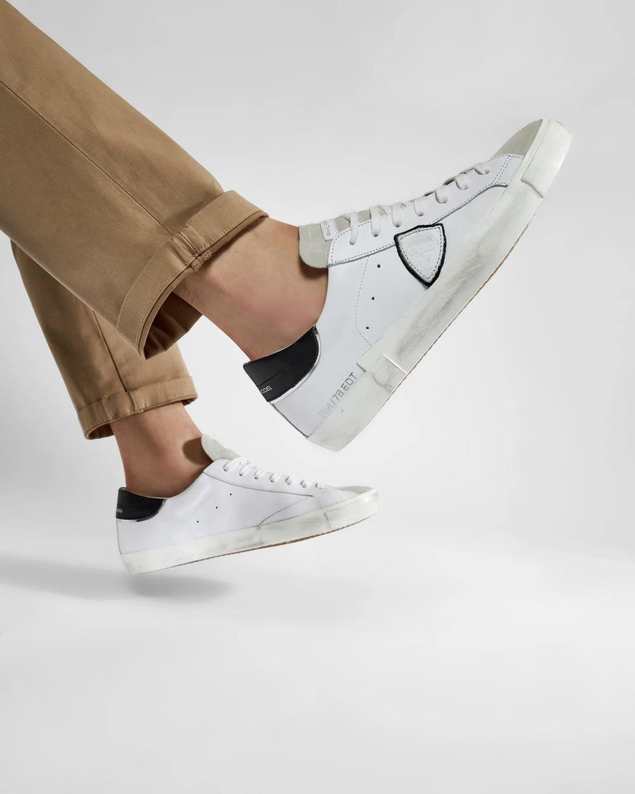 Philippe Model Prsx Low Man Sneakers White/Black