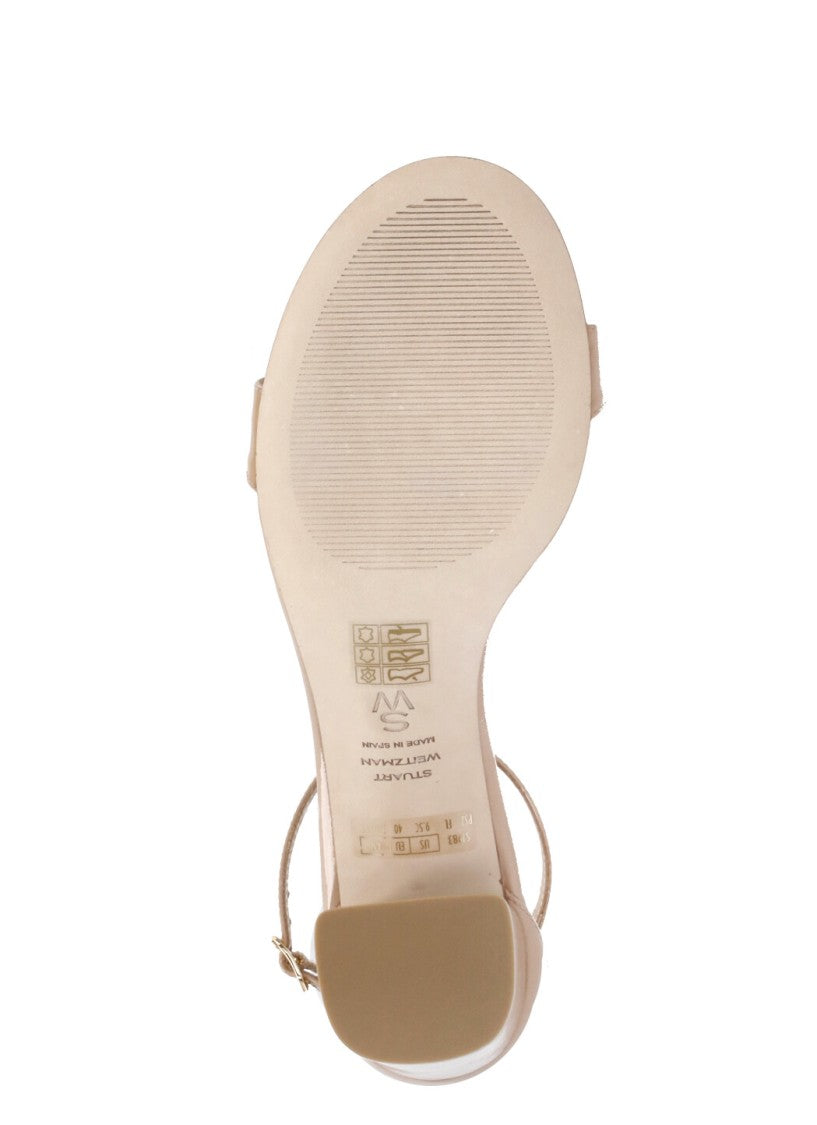 Stuart Weitzman Nudist Block 75 Sandals