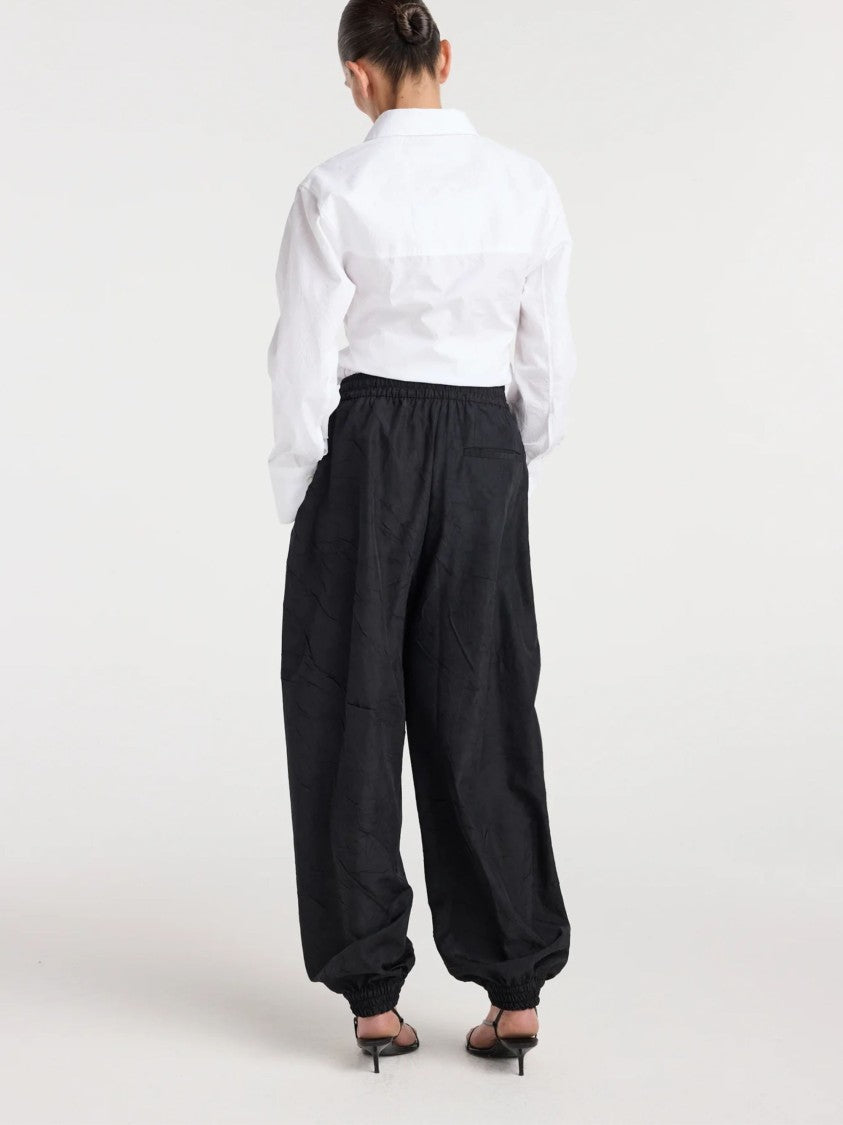 Róhe Black Track Pants