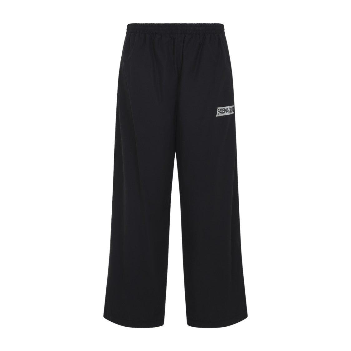 Balenciaga Black Cotton Track Pants