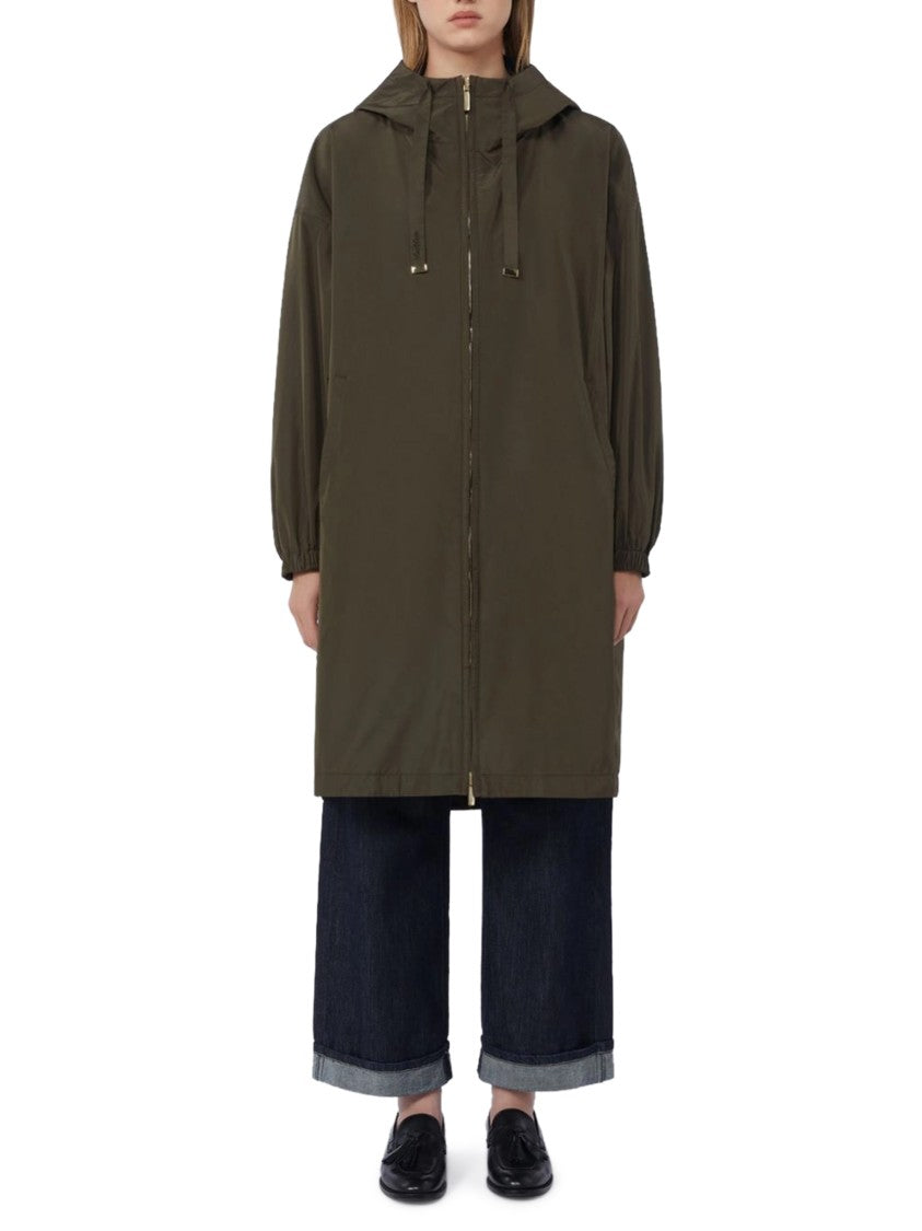 Max Mara Lightweight Waterproof Jacket With Adjustable Hood