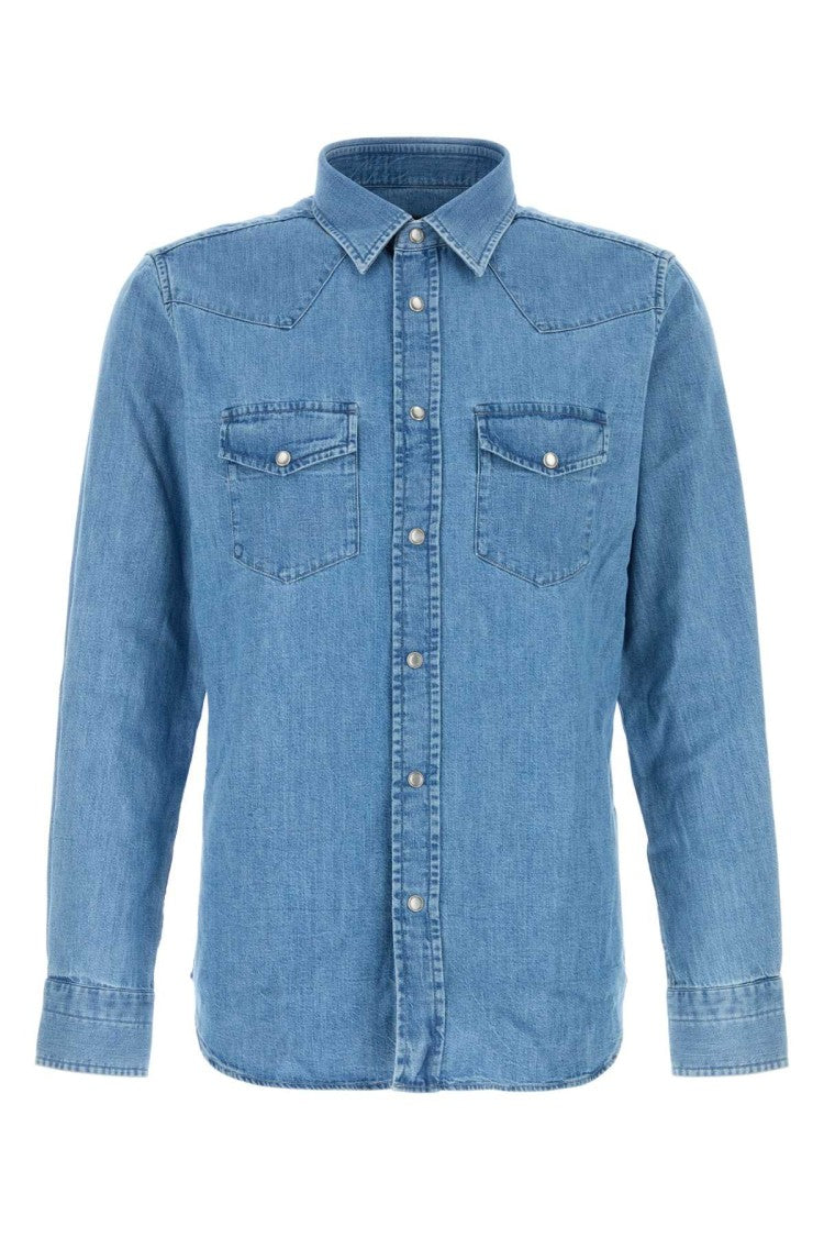 Tom Ford Tailored Blue Denim Shirt