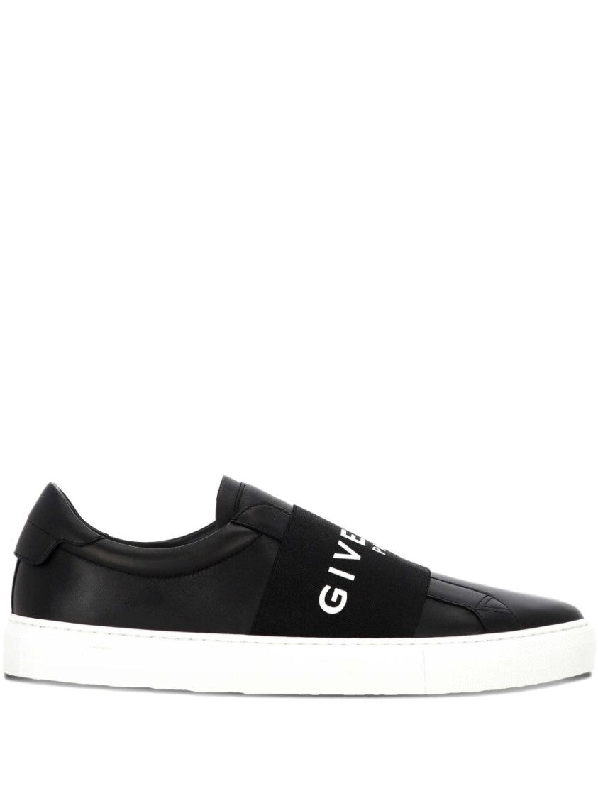 Givenchy Black Sneakers With Elastic Band And White Sole